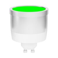 Green 240V GU10 LED Globe