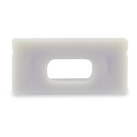 Shallow Square Aluminium Profile 2m Length