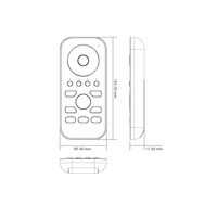 Single Coloured Zigbee LED Remote Controller