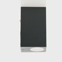 Accord Black TRI Colour Up & Down LED Wall Light
