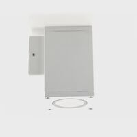 Quadru Square White TRI Colour Fixed Down LED Wall Light