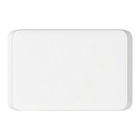 Clipsal Iconic, Switch Plate Skin, Blank, Horizontal/Vertical Mount - Vivid White