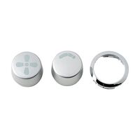Saturn Series, Light Dimmer and Fan Control Mechanism Knob, Rotary Control, suits Horizon Colours