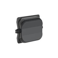 Clipsal Iconic, Rocker Toggle, 3-Position Blank - Anthracite