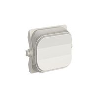 Clipsal Iconic, Rocker Toggle, 3-Position Blank - Warm Grey