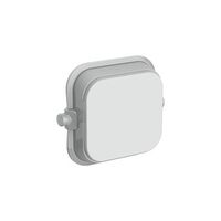 Clipsal Iconic, Blank Rocker, 10 Pack - Cool Grey