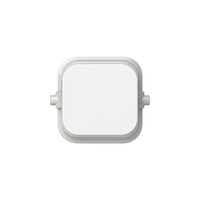 Clipsal Iconic, Blank Rocker, 10 Pack - Vivid White