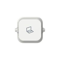 Clipsal Iconic, Study Rocker, 10 Pack - Vivid White