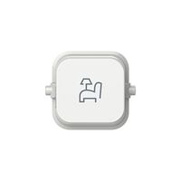 Clipsal Iconic, Lounge Rocker, 10 Pack - Vivid White