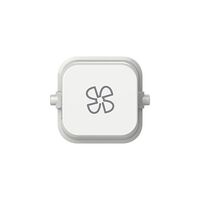 Clipsal Iconic, Fan Rocker, 10 Pack - Vivid White