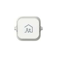 Clipsal Iconic, Family Room Rocker, 10 Pack - Vivid White