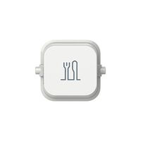 Clipsal Iconic, Dining Room Rocker, 10 Pack - Vivid White