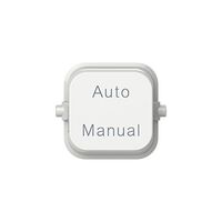 Clipsal Iconic, Auto/Manual Rocker, 10 Pack - Vivid White