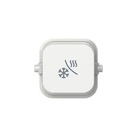 Clipsal Iconic, Air Conditioner Rocker, 10 Pack - Vivid White