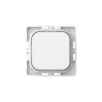 Clipsal Iconic, push-button Assembly, Blank, 5 Pack - Vivid White