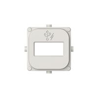 Clipsal Iconic, USB Mechanism Cap Single USB Charger, 5 Pack - Warm Grey