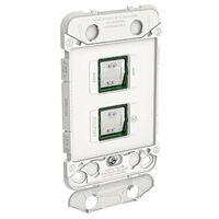 Clipsal Iconic, Gridplate and Mechanism, 2 Gang, 230/240V, 10AX