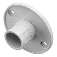 Clipsal - Cable Management, Back Entry Lid, Round, 25mm - Grey