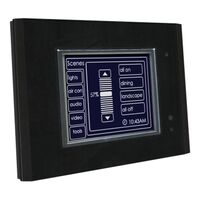 C-Bus Control and Management System, MKII Touchscreen, Saturn Series, with Logic Engine - Saturn Black