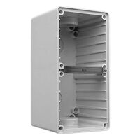 Clipsal - 56 Series, Mounting Back Box, Deep, 2 Gang, 100x101x198mm - Grey