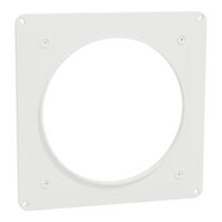 Airflow, Wallplate, for 6100 and 7100 fans, white