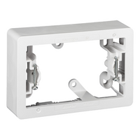 Standard Series, Standard Mounting Block (match Iconic), 1 Gang - Vivid White