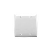 Standard Series, Flush Plate, Blank, 115mmsq, Large Format - White Electric