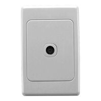 2000 Series, Socket, 1 Gang TV COAX 75 Ohm F - White Electric