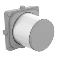 Clipsal Iconic, Rotary Dimmer Knob Parts Pack - Cool Grey