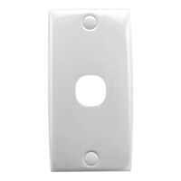 Standard Series, Plate Only, No Mechanisms - White Electric