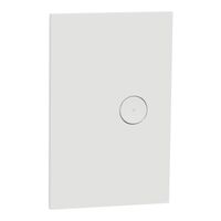 C-Bus, SpaceLogic Wall Plate, Saturn Zen, A-Series, Key Input unit, 1 key - Zen White