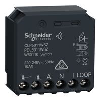 Clipsal Wiser, Micro Module Smart Switch, 10 AX, 240 V, Grey