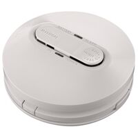 Clipsal - Smoke Alarms, Photoelectric Smoke Alarm, Surface Mount, 220-240 V a.c. Mains Power, rechargeable lithium battery backup