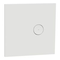 C-Bus, SpaceLogic Wall Plate, Saturn Zen, E-Series, Key Input unit, 1 key - Zen White