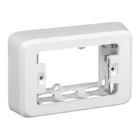 Clipsal Iconic, Shallow Mounting Block, 1 Gang, 32mm - Vivid White