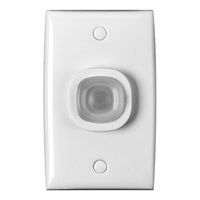 Standard Series, Flush Plate, 1 Gang, Weatherproof - White Electric