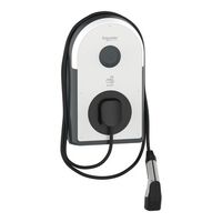 EVlink Pro AC, Charging station, 7.4kW, 32A, 1P+N, T2 attached cable, RDC-DD 6mA, MNx aux.