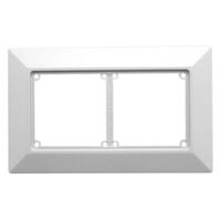 Clipsal - 56 Series, Flush Surround, 2 Gang - Grey