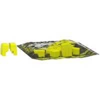 Acti9, Set of 10 end caps, 3 Poles for Acti9