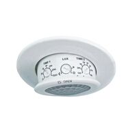 Clipsal - Motion Sensor, Infrascan PIR Sensor, 360 Degree, Flush Ceiling Mount, Gimble, Single Output