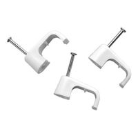 Clipsal - General Accessories, Cable Clip, to Suit 6mm², 3 Core, Flat Cable, Box of 100