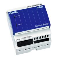 C-Bus Control and Management System, Network Bridge, Housed in A 4M Din Rail Enclosure