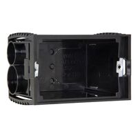 Clipsal - Mounting Accessories, Moulded Deep Plastic Wall Box, 1 Gang, Sliding Nuts