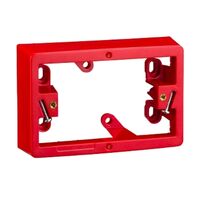 Standard Series, Mounting Block, 1 Gang - Red