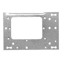 Clipsal - Mounting Accessories, Metal Bracket, 1 Gang, Flat Front