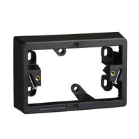 Standard Series, Mounting Block, 1 Gang - Black