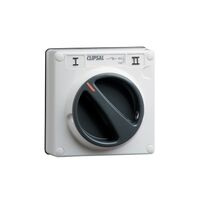 Clipsal - 56 Series, Surface Switch, PVC 1 Gang 2 Way 15A Less Enclosure - Resistant Orange