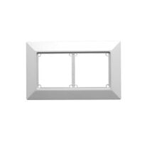 Clipsal - 56 Series, Flush Surround, 2 Gang - Woolworths Grey