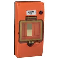 Clipsal - 56 Series, Mounting Cover Kit, 4 Module, with 240/415V Neon - Resistant Orange