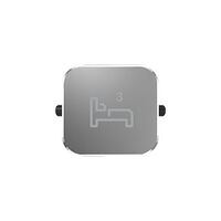 Clipsal Iconic, Styl Rocker, BED 3 - Silver Shadow